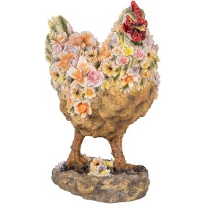 Clayre & Eef 6PR5113 Décoration Poulet Marron...