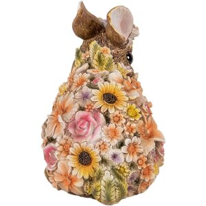 Clayre & Eef 6PR5114 Décoration Lapin beige rose 19x12x18 cm style rustique