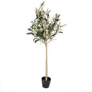 Clayre & Eef 5PL0149 Arbre décoratif vert 20x20x90 cm plastique