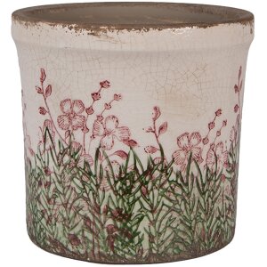 Clayre & Eef 6CE2017M Pot de fleurs en...
