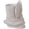 Clayre & Eef 6TE0553M Pot de fleurs en pierre beige 17x16x19 cm style rustique