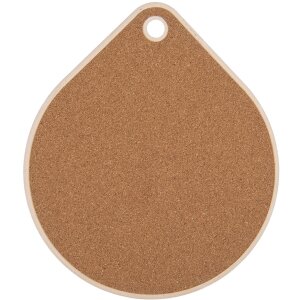 Clayre & Eef 6CE2063 Dessous de poêle Céramique Beige Jaune 20x23 cm style rustique