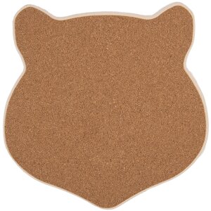 Clayre & Eef 6CE2064 Dessous de poêle Marron 20x20 cm Céramique style rustique