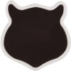 Clayre & Eef 6CE2069 Aimant tête de chat en céramique 7x7x1 cm style campagnard