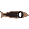 Clayre & Eef 6CE2070 Décapsuleur Bleu Céramique 5x18x1 cm Motif poisson