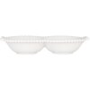 Clayre & Eef 6CEBO0202L Coupe en céramique blanche 25x7x3 cm style campagnard