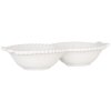 Clayre & Eef 6CEBO0202M Bol blanc 18x7x3 cm 75 ml Céramique style rustique
