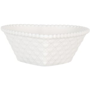 Clayre & Eef 6CEBO0203M Coupe en forme de cœur blanc 10x9x4 cm 75 ml