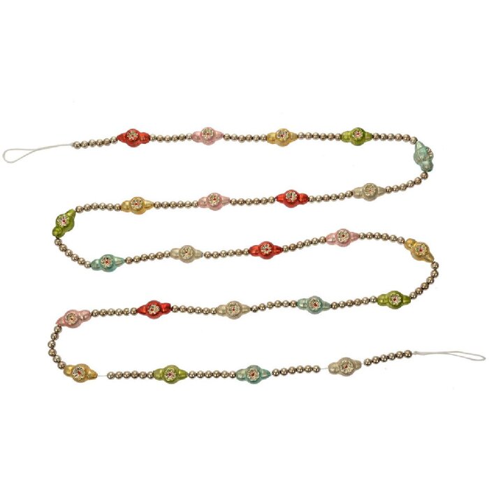 Clayre & Eef 65993 Guirlande de Noël argentée 180 cm de décoration festive