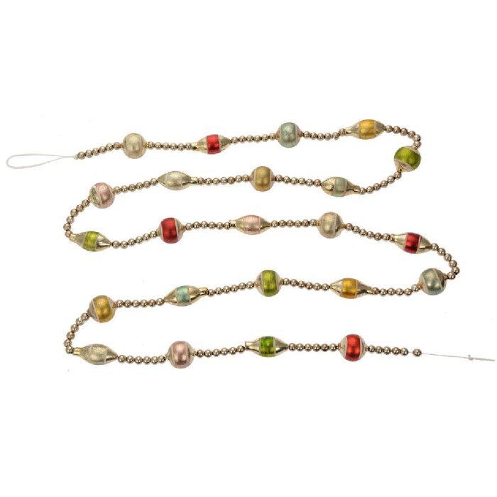 Clayre & Eef 65994 Guirlande de Noël aspect argenté 180 cm fer