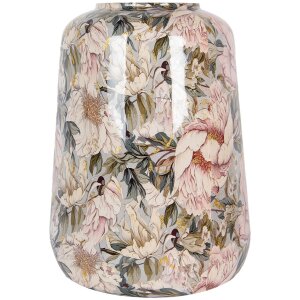 Clayre & Eef 65885 Vase décoratif Gris Rose...