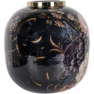 Clayre & Eef 65888 Vase décoratif Fer Noir...