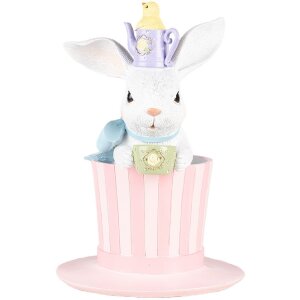 Clayre & Eef Figurine décorative Lapin sur...