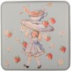 Clayre & Eef 6BL0139 Boîte de conserve Bleu 17x17x6 cm Rétro Vintage