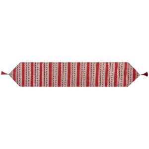 Clayre & Eef KT065.014 Chemin de table 33x180 cm...