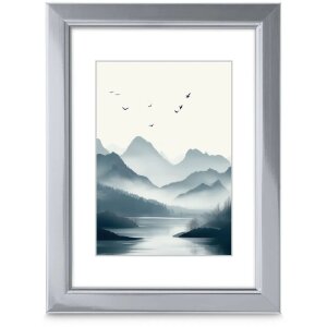 Hama cadre plastique Chill blanc argent 10x15 cm 13x18 cm 15x20 cm 30x40 cm