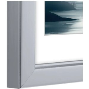 Hama cadre plastique Chill blanc argent 10x15 cm 13x18 cm 15x20 cm 30x40 cm