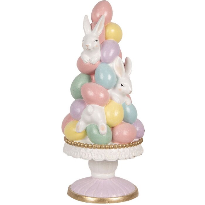 Clayre & Eef 5MG0057 Décoration Lapin Ø 27x61 cm style campagnard