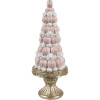 Clayre & Eef 6PR5163 Décoration Gâteau rose or Ø 12x30 cm