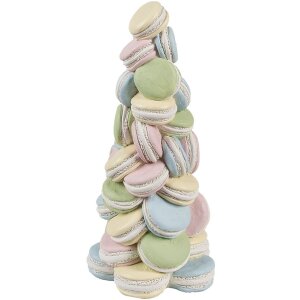 Clayre & Eef 6PR5165 Décoration Gâteau Macaron Ø 12x25 cm