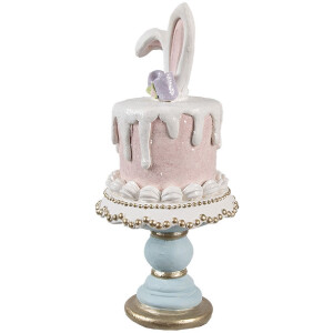 Clayre & Eef Déco Lapin sur support à...