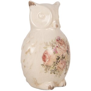 Clayre & Eef Chouette décorative 11x10x17 cm...