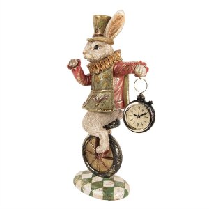Clayre & Eef Figurine décorative Lapin Vintage...