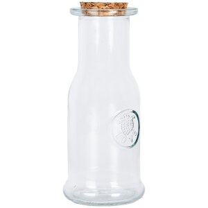 Clayre & Eef Bouteille décorative en verre...