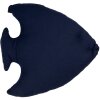 Clayre & Eef Coussin décoratif Poisson Design Maritime Blanc Bleu 40x45 cm