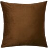 Clayre & Eef Housse de coussin Marron 45x45 cm style campagnard Matière synthétique