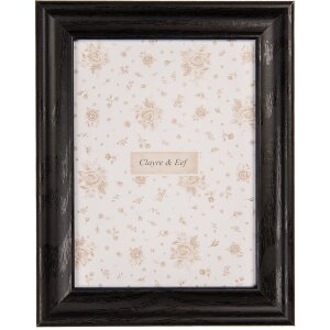 Clayre & Eef Cadre photo 13x18 cm noir style boho MDF...