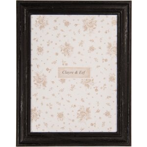 Clayre & Eef Cadre photo 10x15 cm noir Cadre photo...