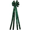 Clayre & Eef 65975GR Noeud décoratif 33x135 cm vert or