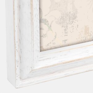 ZEP Galerie de photos Rosel Cadre en bois blanc pour 2 photos 13x18 cm Design vintage