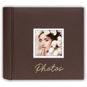 ZEP Album photo Dante Marron 32x32 cm 60 pages blanches...