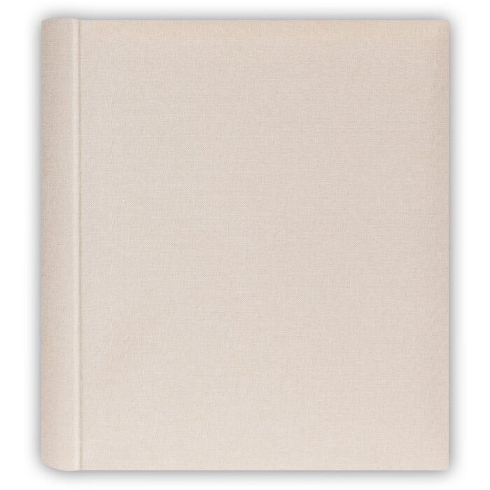 ZEP Album photo autocollant Siviglia beige 27x32 cm Classeur à anneaux 4 anneaux