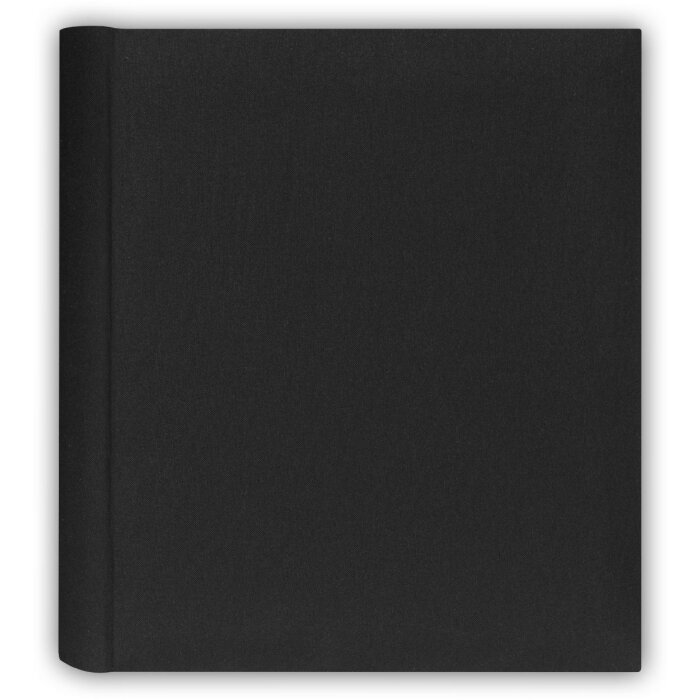 ZEP Album photo autocollant Siviglia noir 27x32 cm Classeur à anneaux 4 anneaux