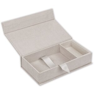 Boîte à photos USB ZEP Lodi Beige Toile...