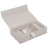 Boîte à photos USB ZEP Lodi Beige Toile 23x12,5x5 cm sans clé USB