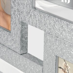 ZEP Orion Cadre photo collage argent 4 photos 10x15 cm