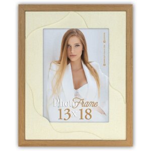 ZEP Cadre photo en bois Grace 15x20 cm avec passe-partout...