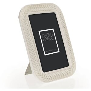 Cadre photo ZEP polyrésine Ryes 15x20 cm blanc