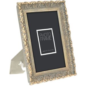 ZEP cadre photo polyrésine Valbonne 20x25 cm gris or