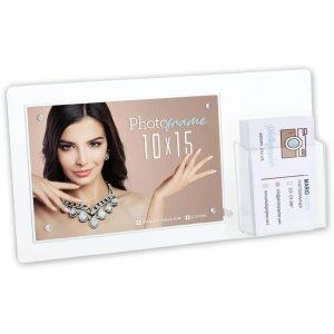 ZEP Acrylique Porte-cartes de visite Cadre...