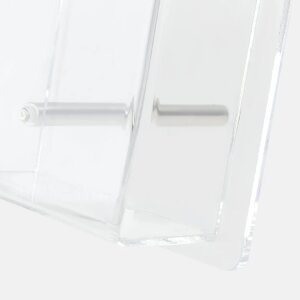 ZEP Acrylique Porte-cartes de visite Cadre magnétique Lowell 10x15 cm Transparent