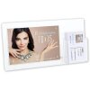 ZEP Acrylique Porte-cartes de visite Cadre magnétique Lowell 10x15 cm Transparent