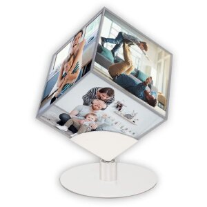 ZEP Cube acrylique à 6 faces Steven 8,5x8,5 cm...