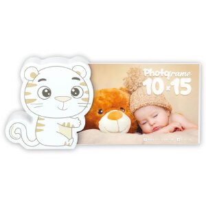 Cadre photo ZEP acrylique et bois Tigro 10x15 cm