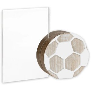 Cadre photo ZEP acrylique et bois Messi 10x15 cm