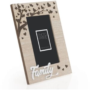 Cadre photo en bois ZEP Vittoria Vertical 10x15 cm